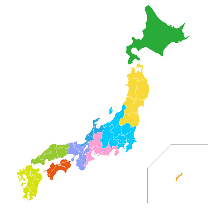 日本地図